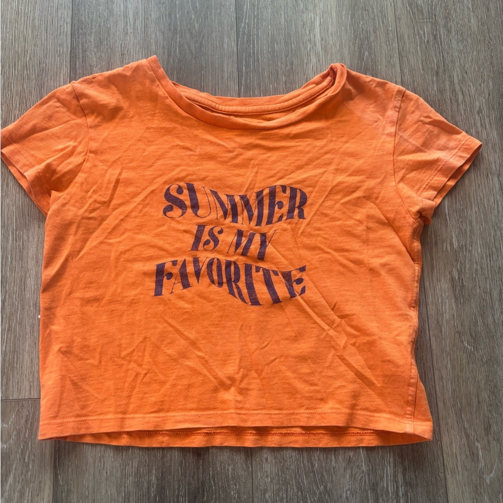 Aerie Vibrant Orange Tee